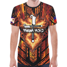 Load image into Gallery viewer, World FireKnife 2026 Full Final New All Over Print T-shirt for Men (Model T45)
